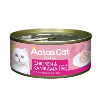 Aatas Cat Creamy Chicken & Kanikama 80g